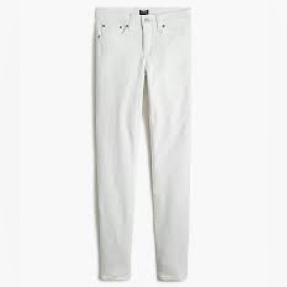 EUC JCREW factory white jeans